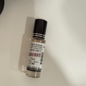 Burberry Her Rollerball Perfume in Black and White